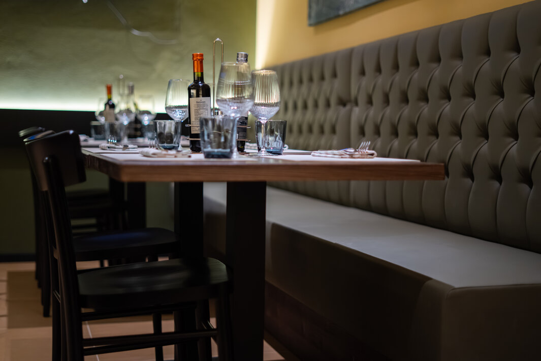 Interno del locale Olltre